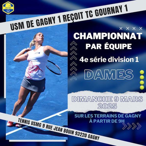 Affiche championnat dames 72